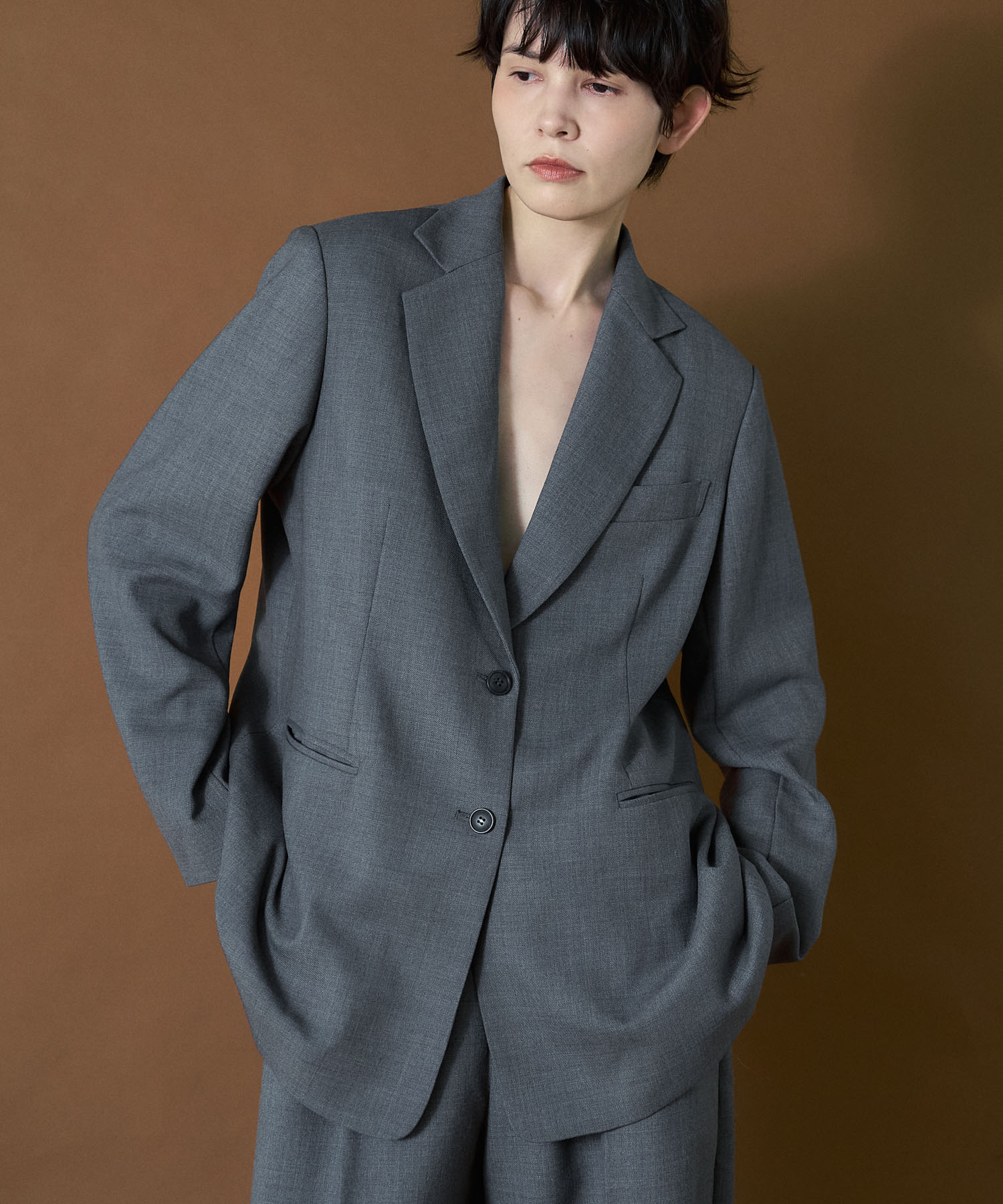 cwtch　WOOL TAILOR JACKET