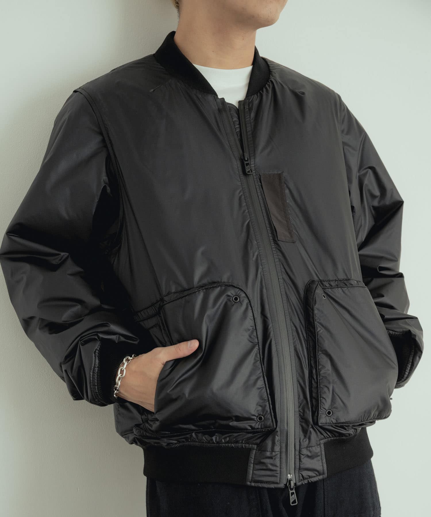 F/CE.　PERTEX DETACHABLE SLEEVE MA-1