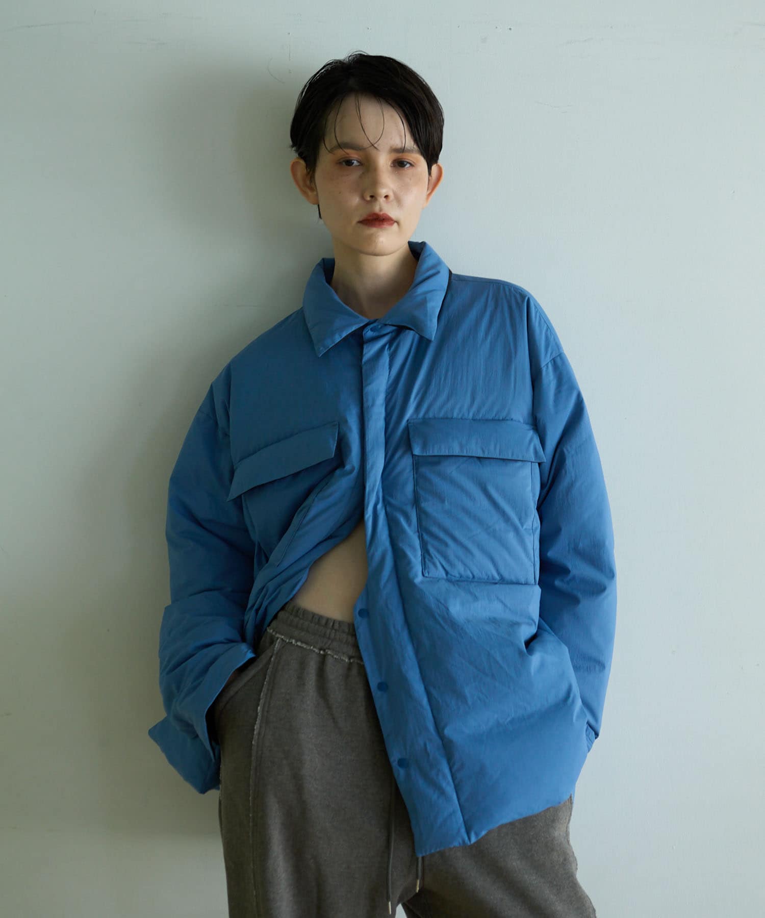 KWD　LIGHT DOWN SHIRTS JACKET