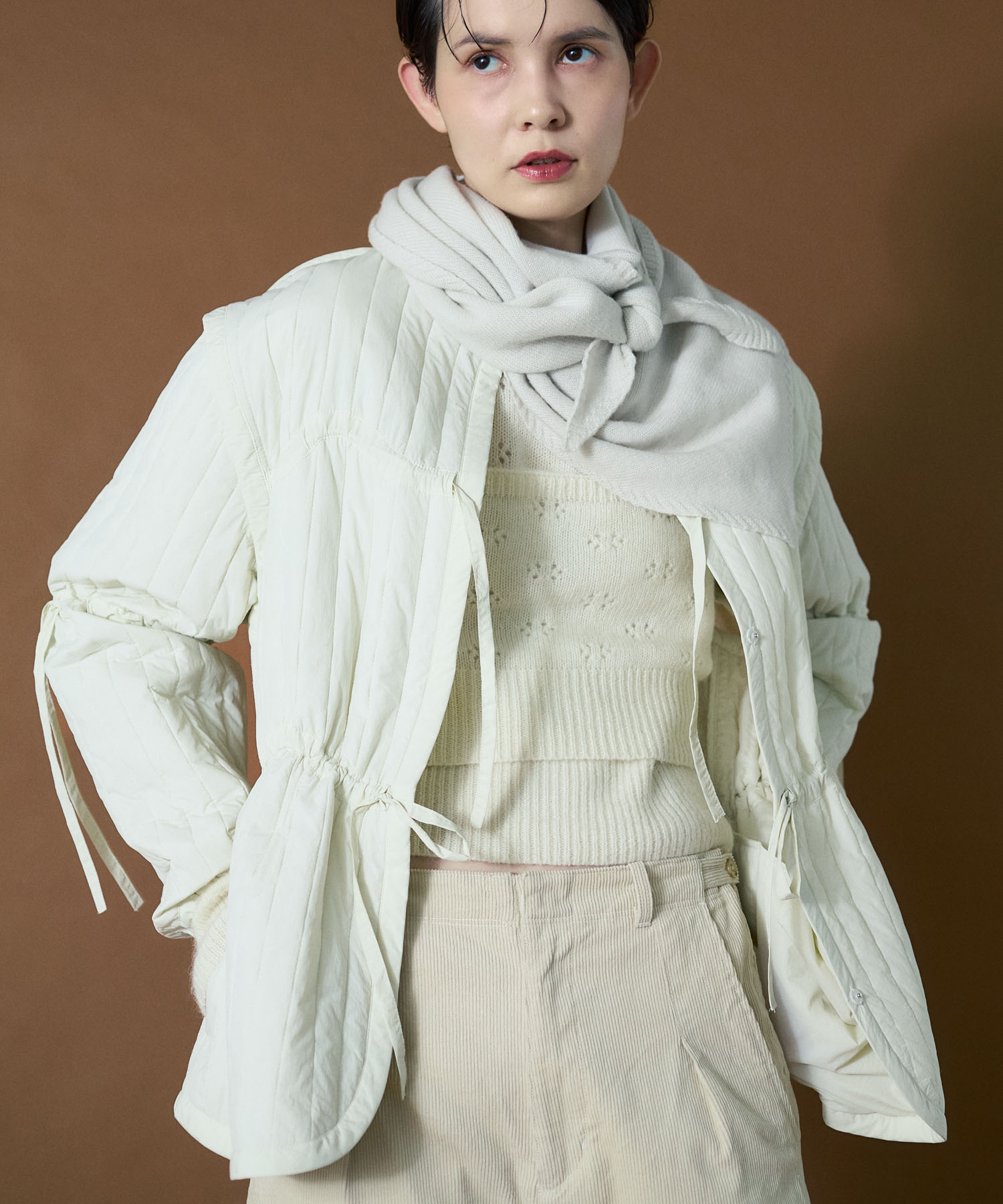 cwtch　2WAY QUILTING JACKET