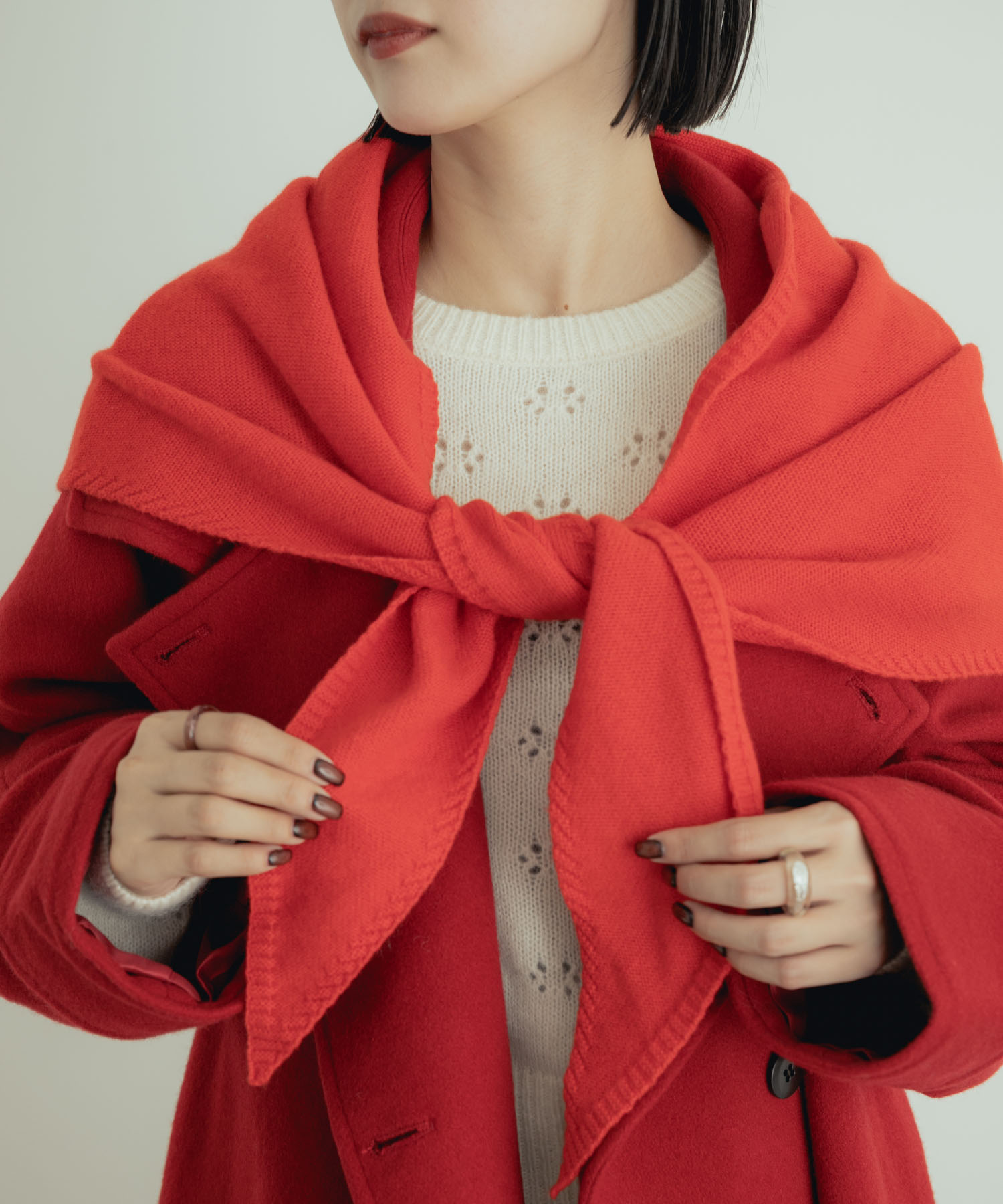 cwtch　WOOL SCARF