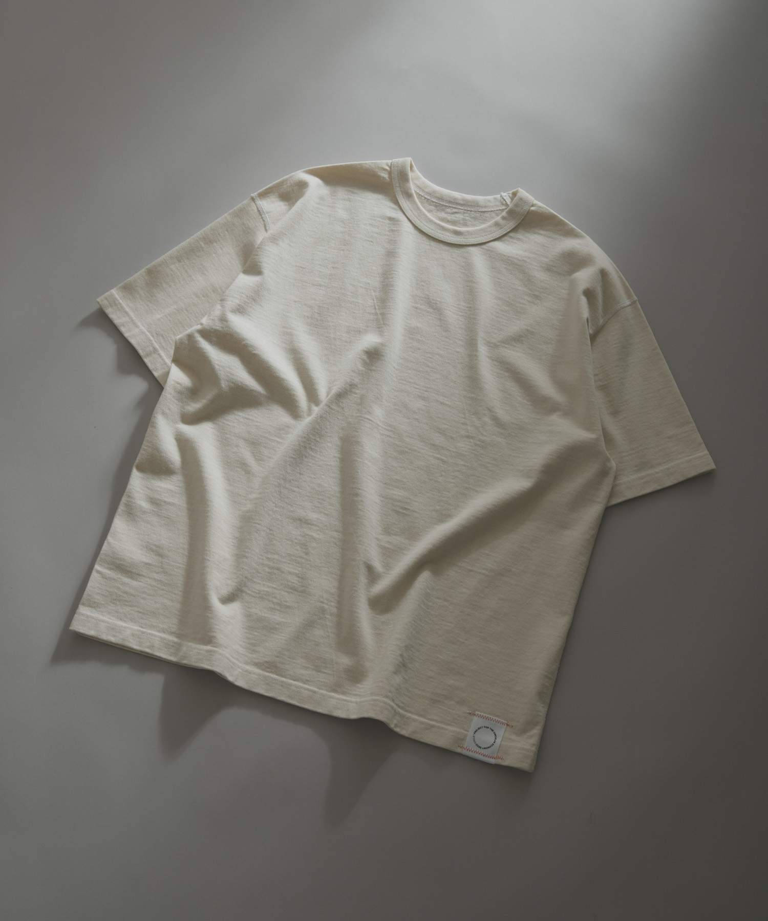 armi　SEED CYCLE FLAT-SEAM TEE 生成り 3