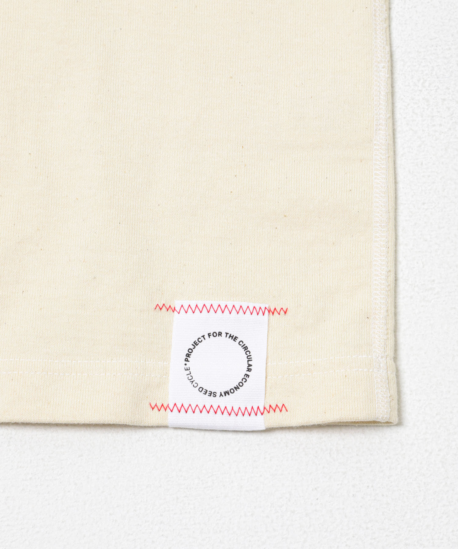armi　SEED CYCLE FLAT-SEAM TEE 生成り 3