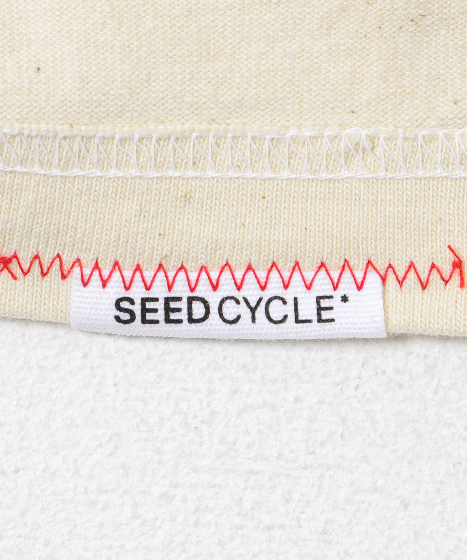 armi　SEED CYCLE FLAT-SEAM TEE 生成り 4