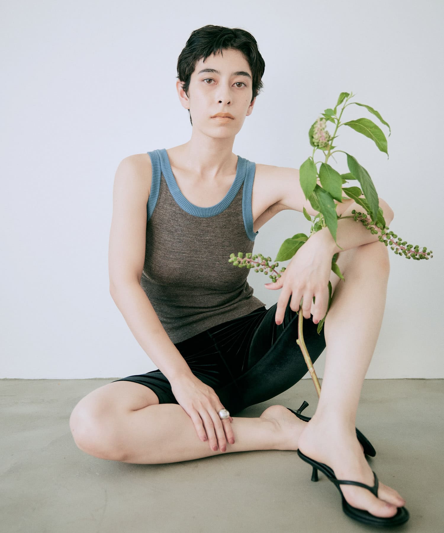 nakes　AMERICAN SLEEVE RIB TANK