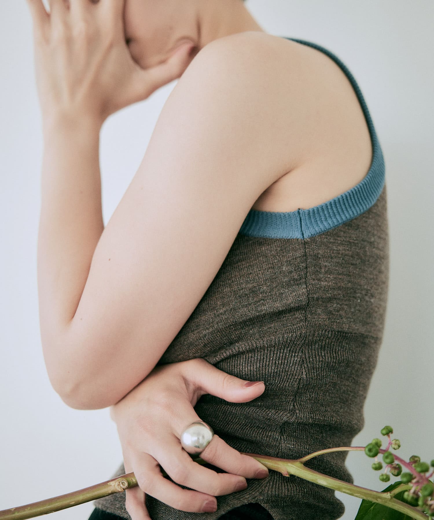 nakes　AMERICAN SLEEVE RIB TANK BROWNIE 1