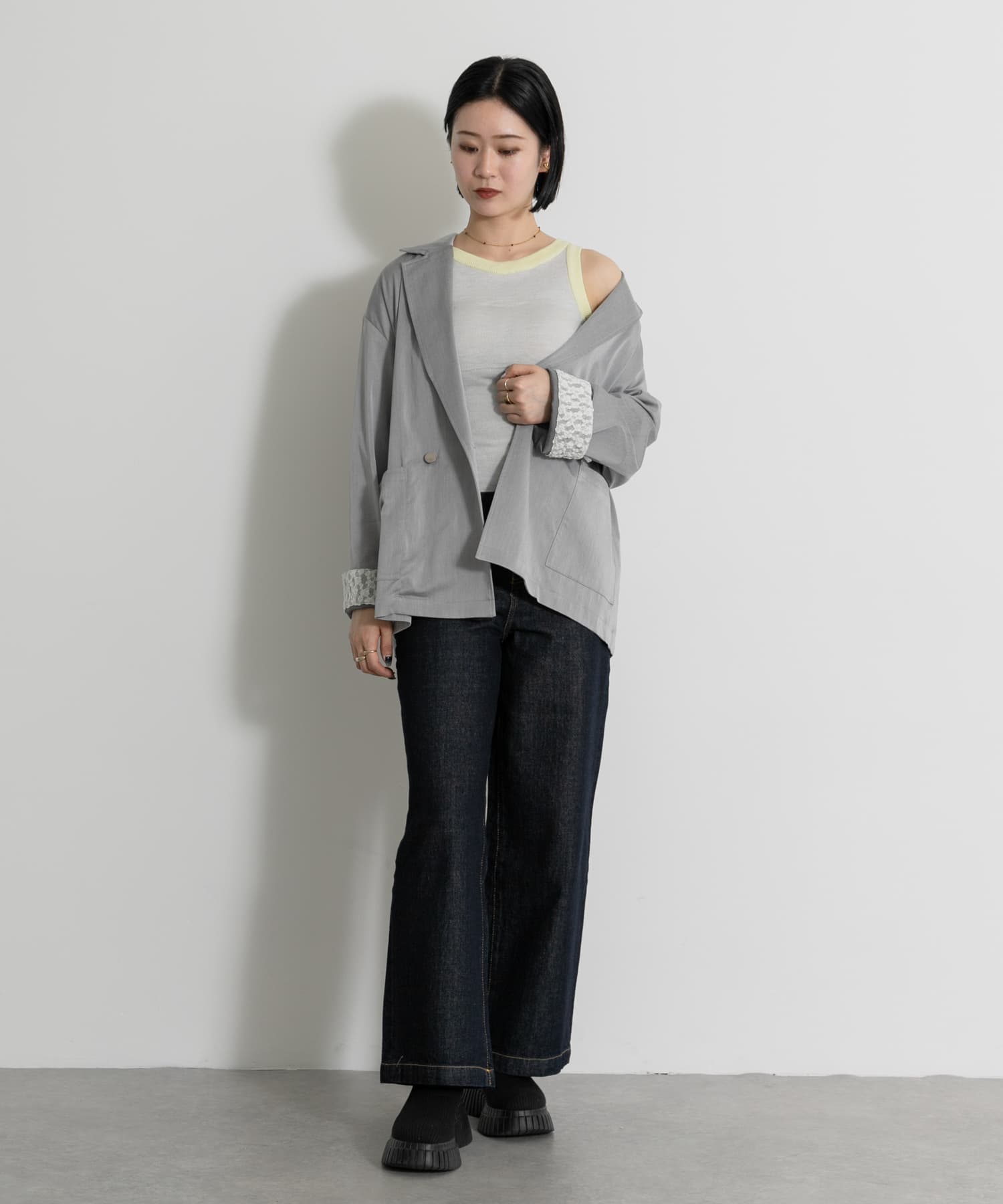 身長 : 164cm サイズ : 1