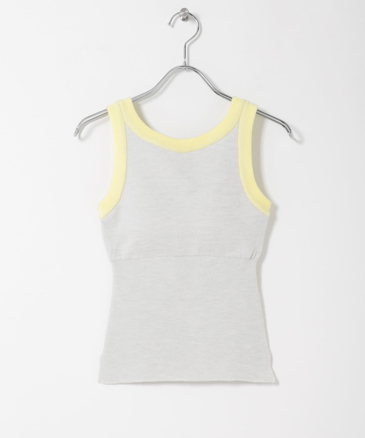 nakes　AMERICAN SLEEVE RIB TANK FOG GRAY 1