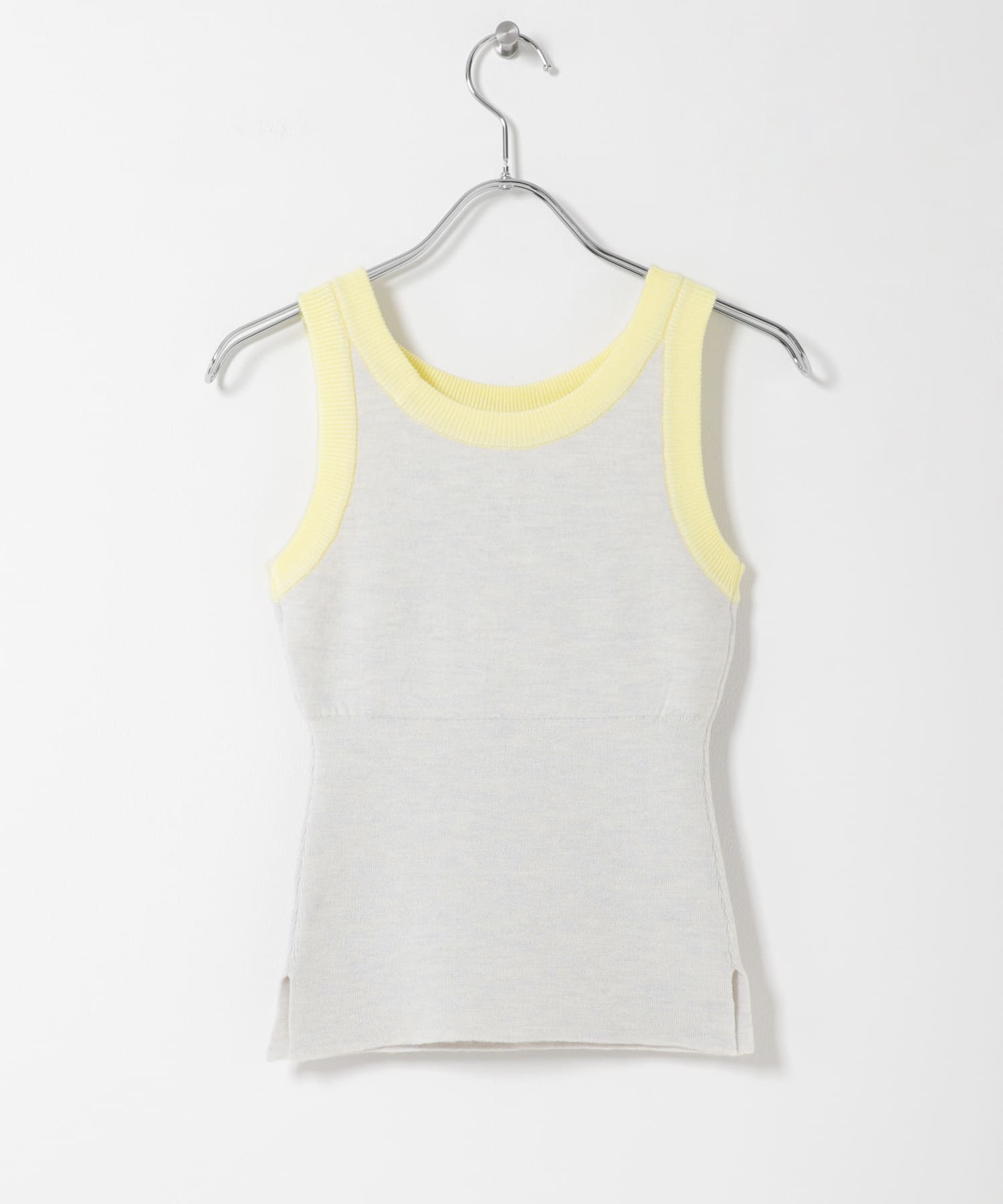 nakes　AMERICAN SLEEVE RIB TANK FOG GRAY 1