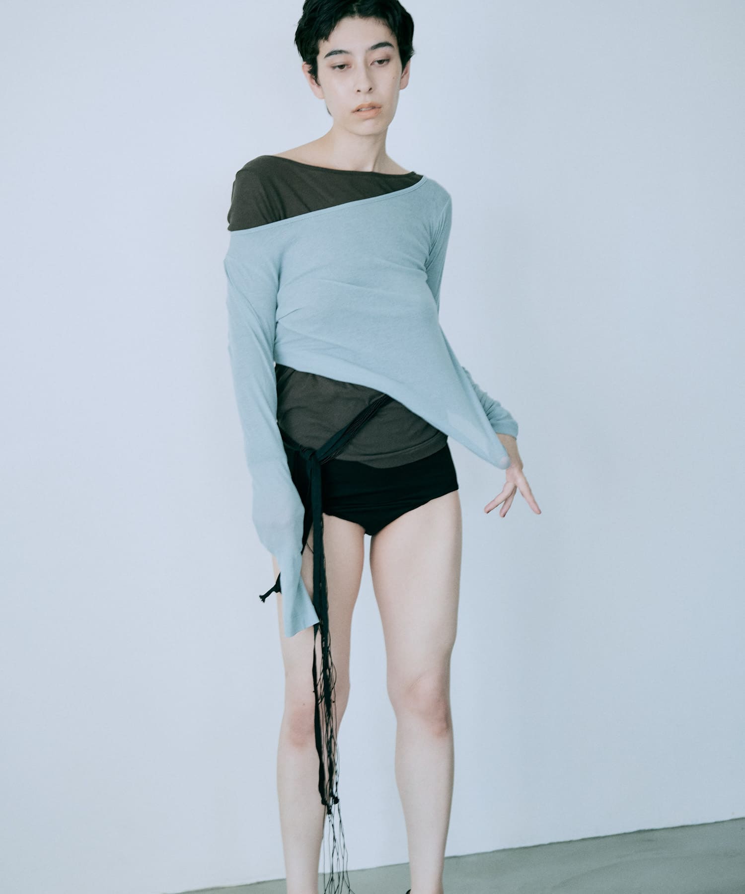 nakes　OC SHEER L/S TEE