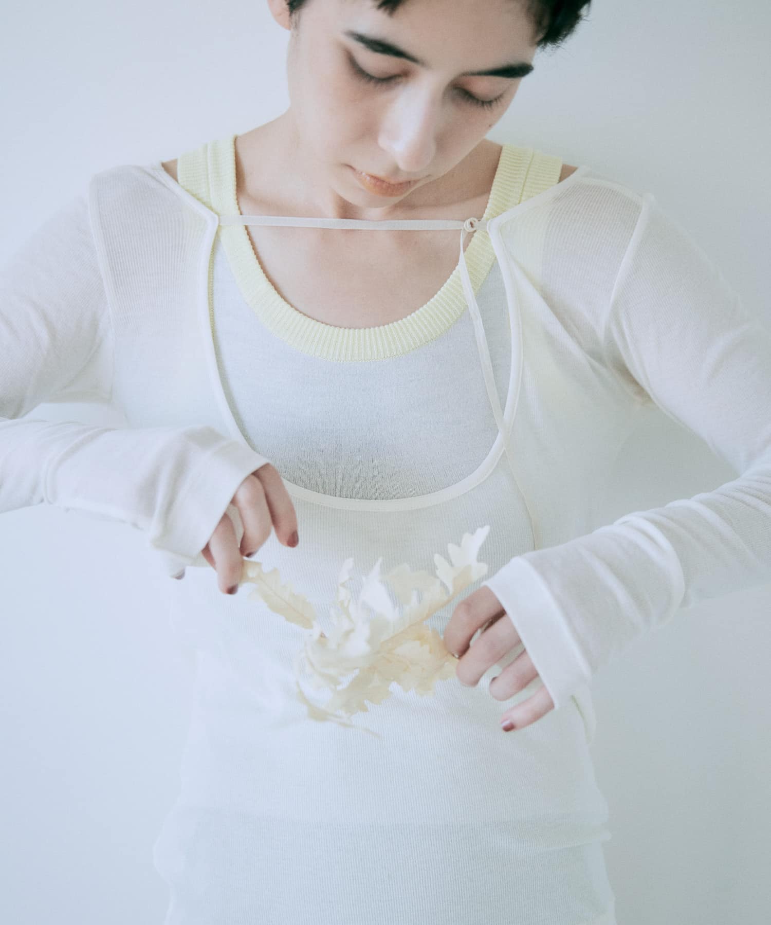 nakes　OC SHEER L/S TEE