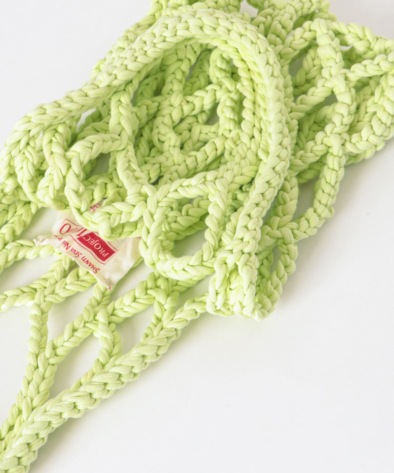 PROJECT 1000　MESH BAG lime green One