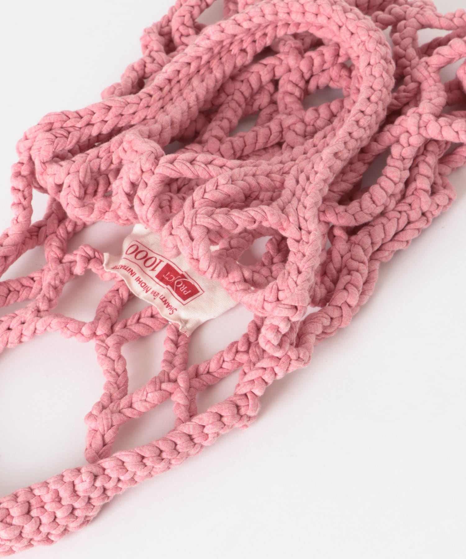 PROJECT 1000　MESH BAG pink One