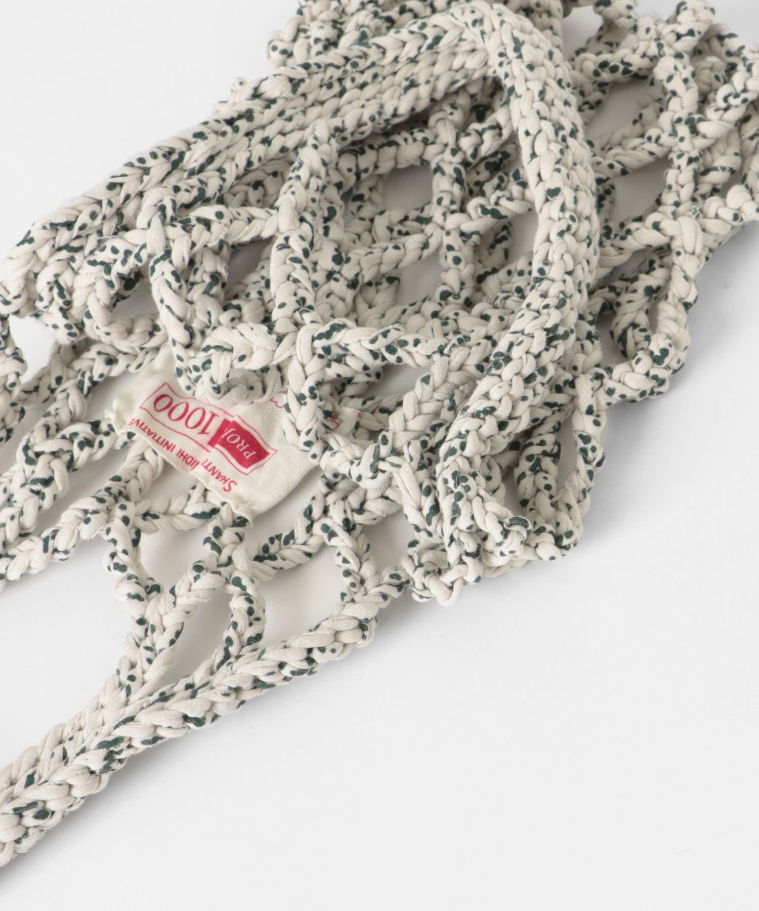 PROJECT 1000　MESH BAG off×green One