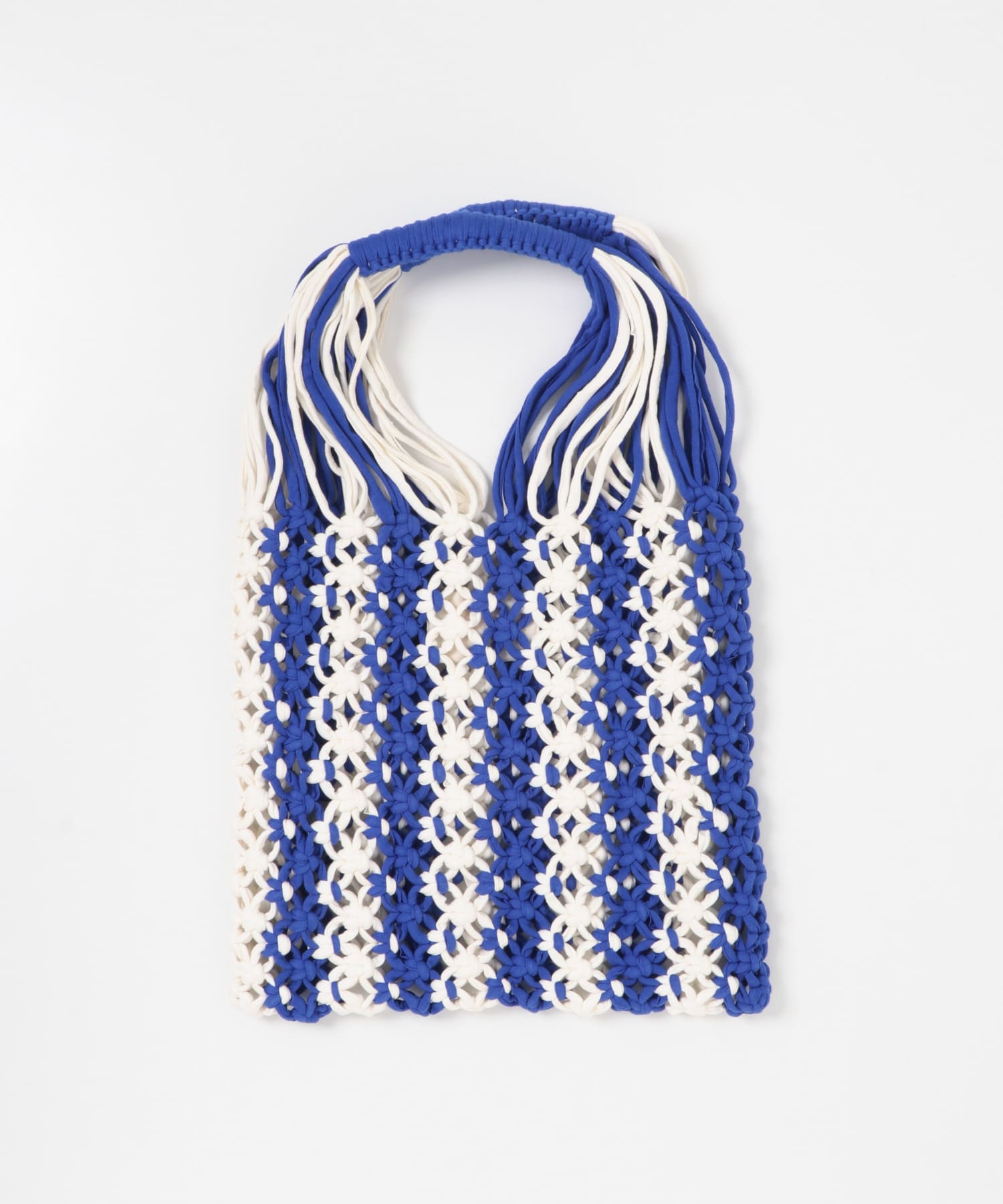 PROJECT 1000　MACRAME NET blu×ivory One