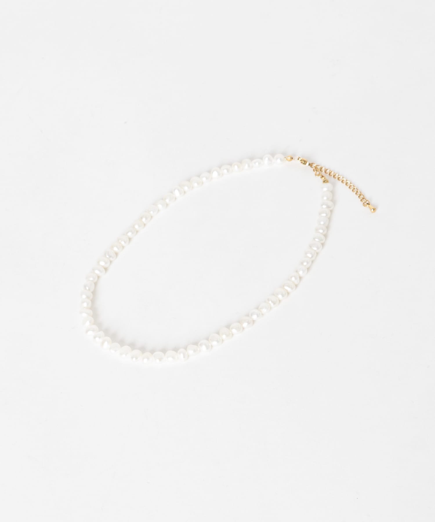 STACEY　サージカルステンレス淡水パールネックレス