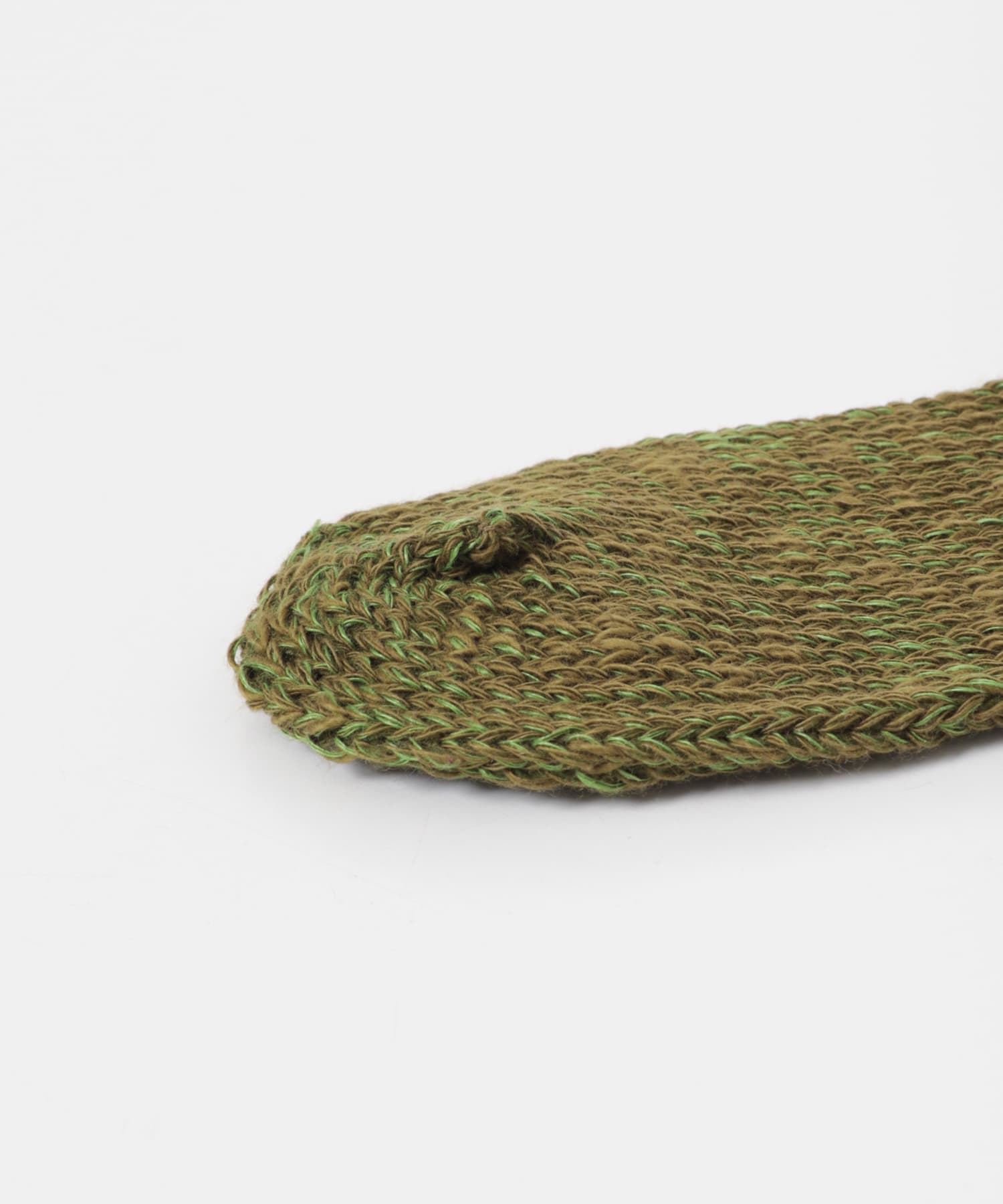 YAHAE　OC LINEN LOWGAUGE SOCKS 13GREEN S