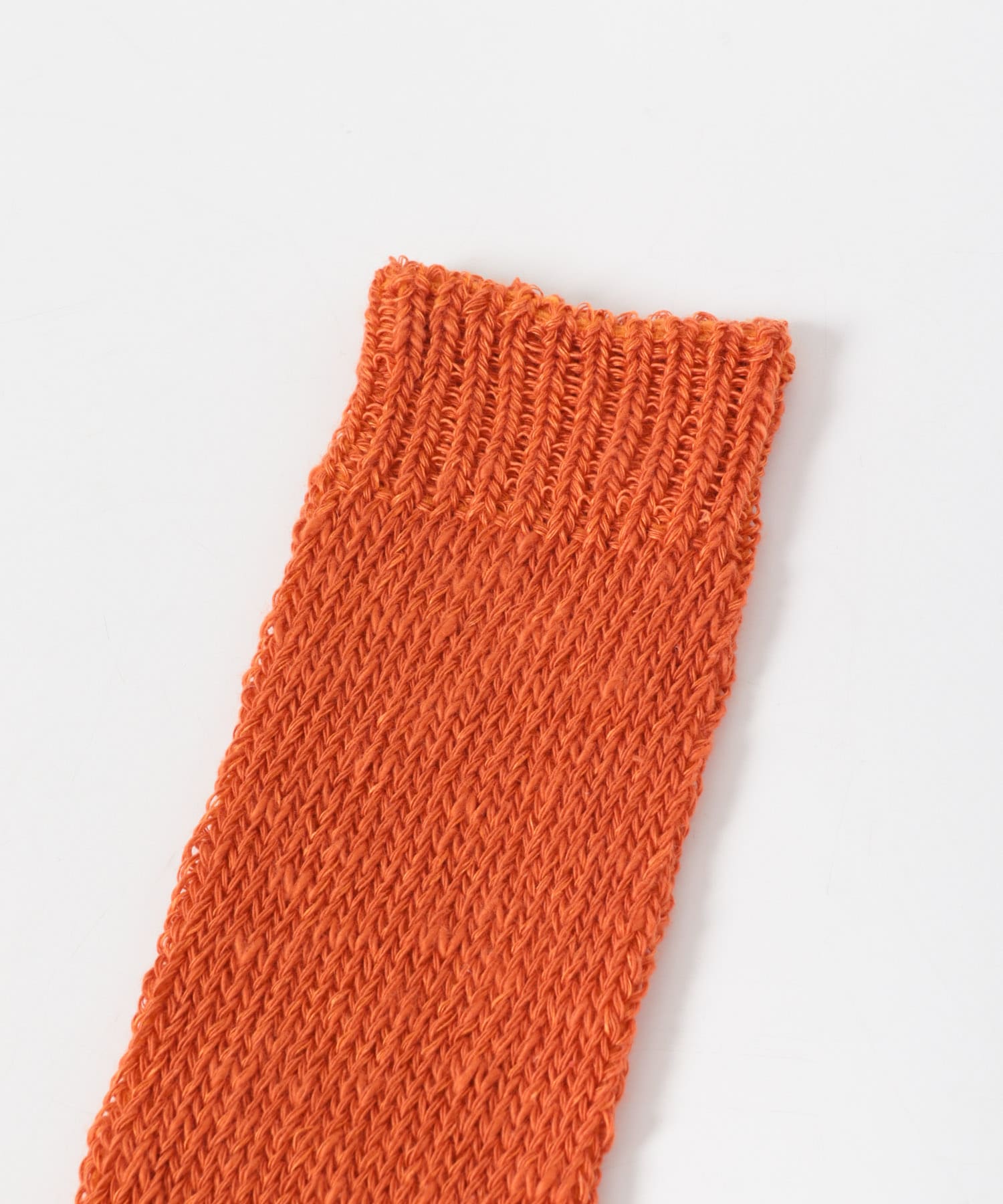 YAHAE　OC LINEN LOWGAUGE SOCKS 06ORANGE S