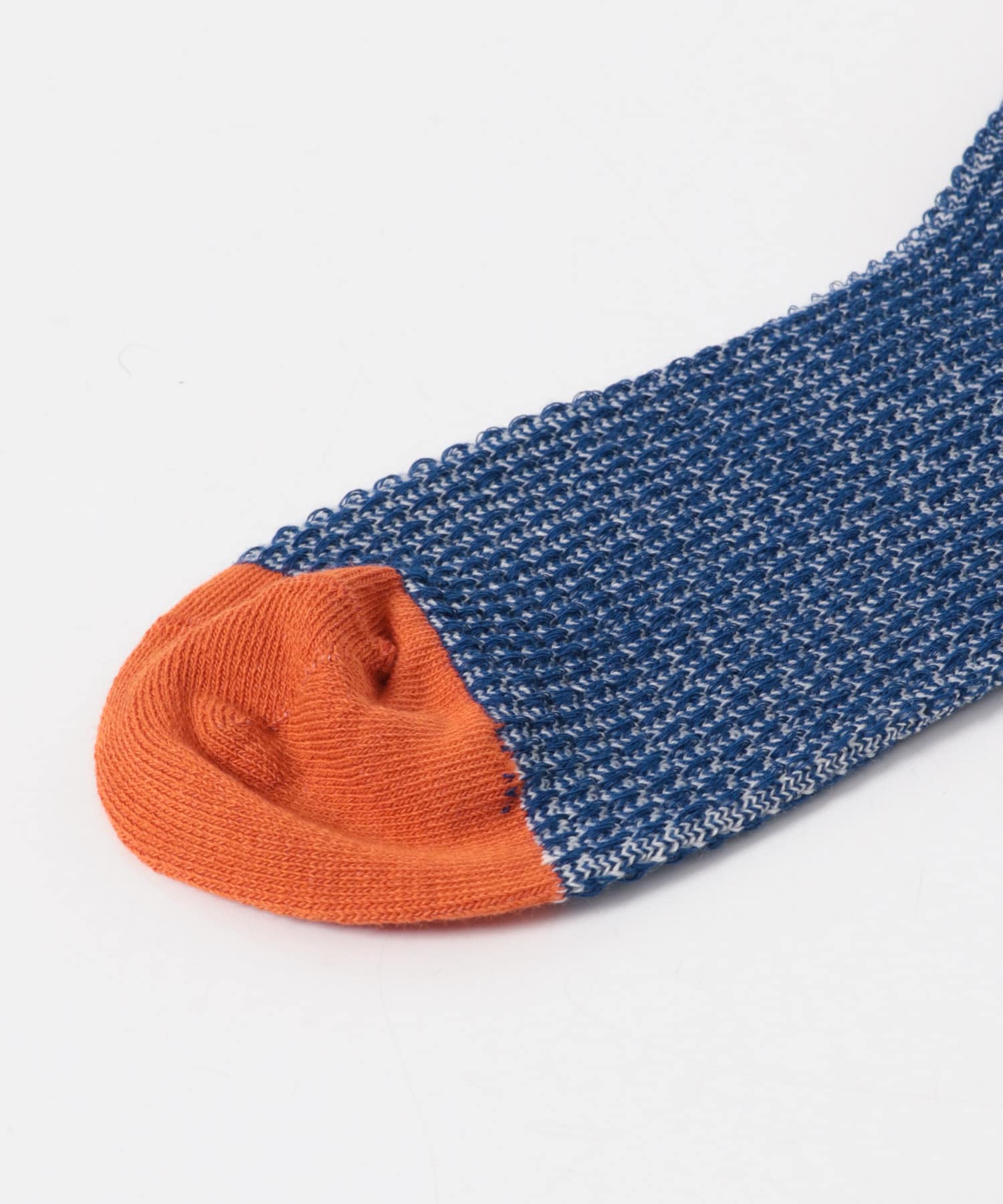 YAHAE　OC WAFFLE PATTERN SOCKS 04BLUE S