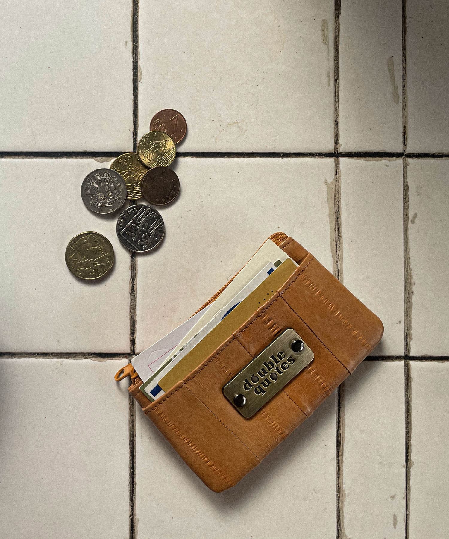 double quotes　BUTTER CARD HOLDER 1ST サンド One