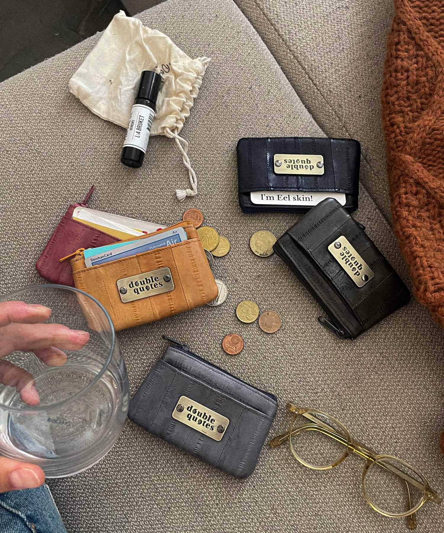double quotes　BUTTER CARD HOLDER 1ST サンド One
