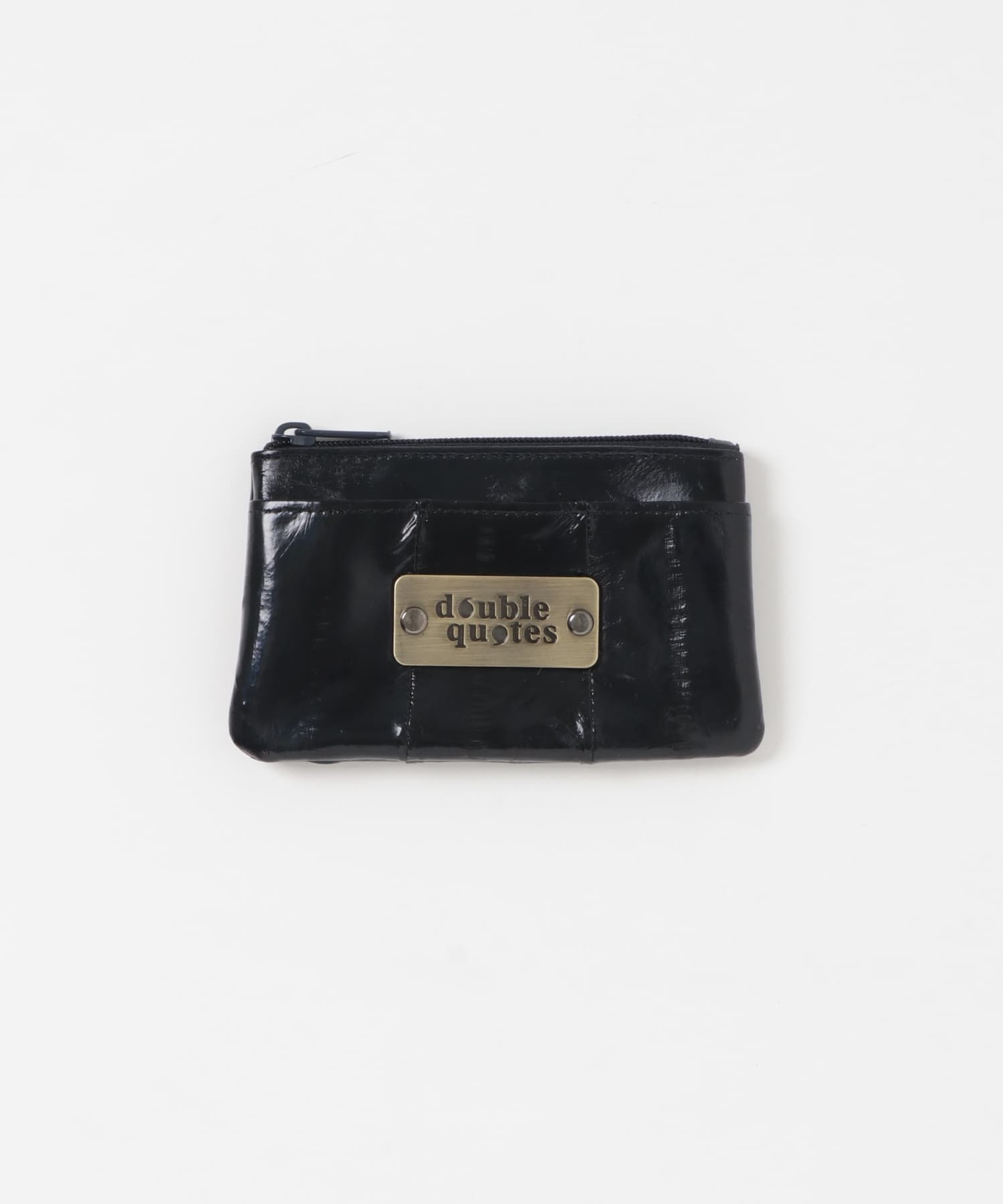 double quotes　BUTTER CARD HOLDER 1ST ネイビー One