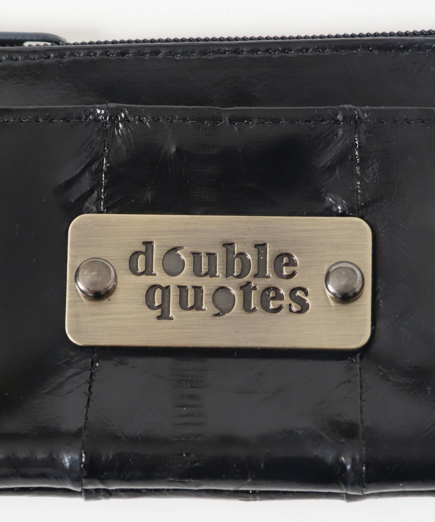 double quotes　BUTTER CARD HOLDER 1ST ネイビー One