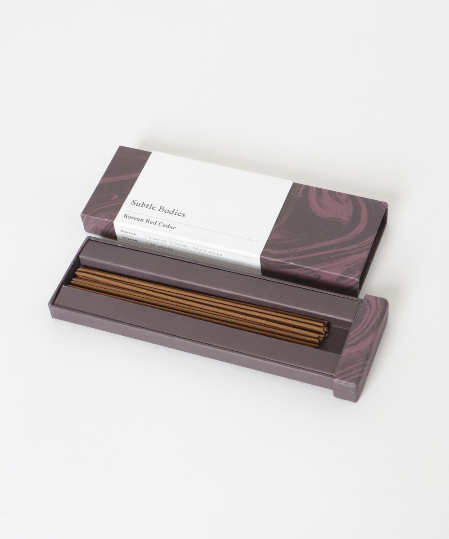 Subtle Bodies　INCENSE-Korean Red Cedar