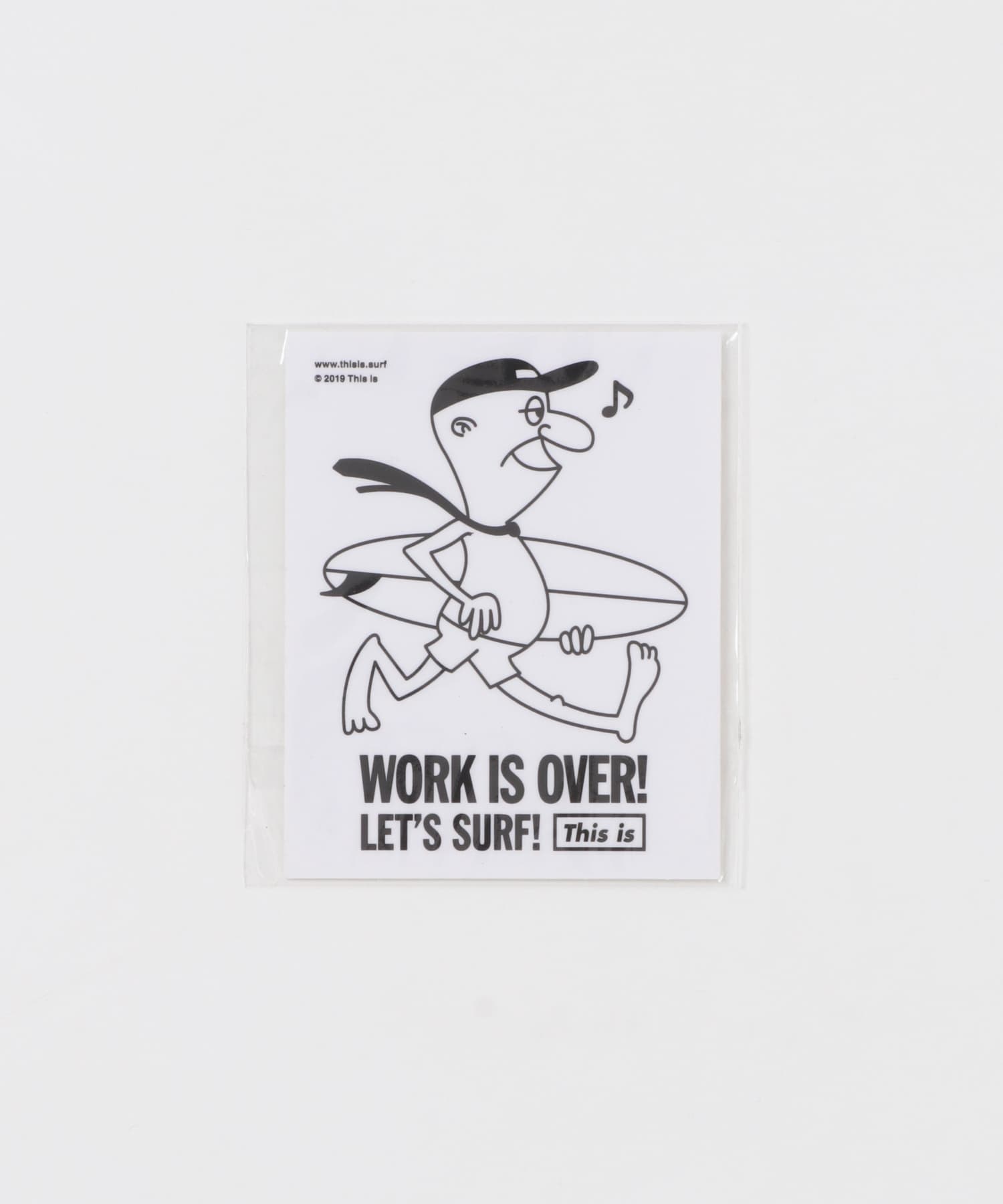 That’s　WORK IS OVER B one Free