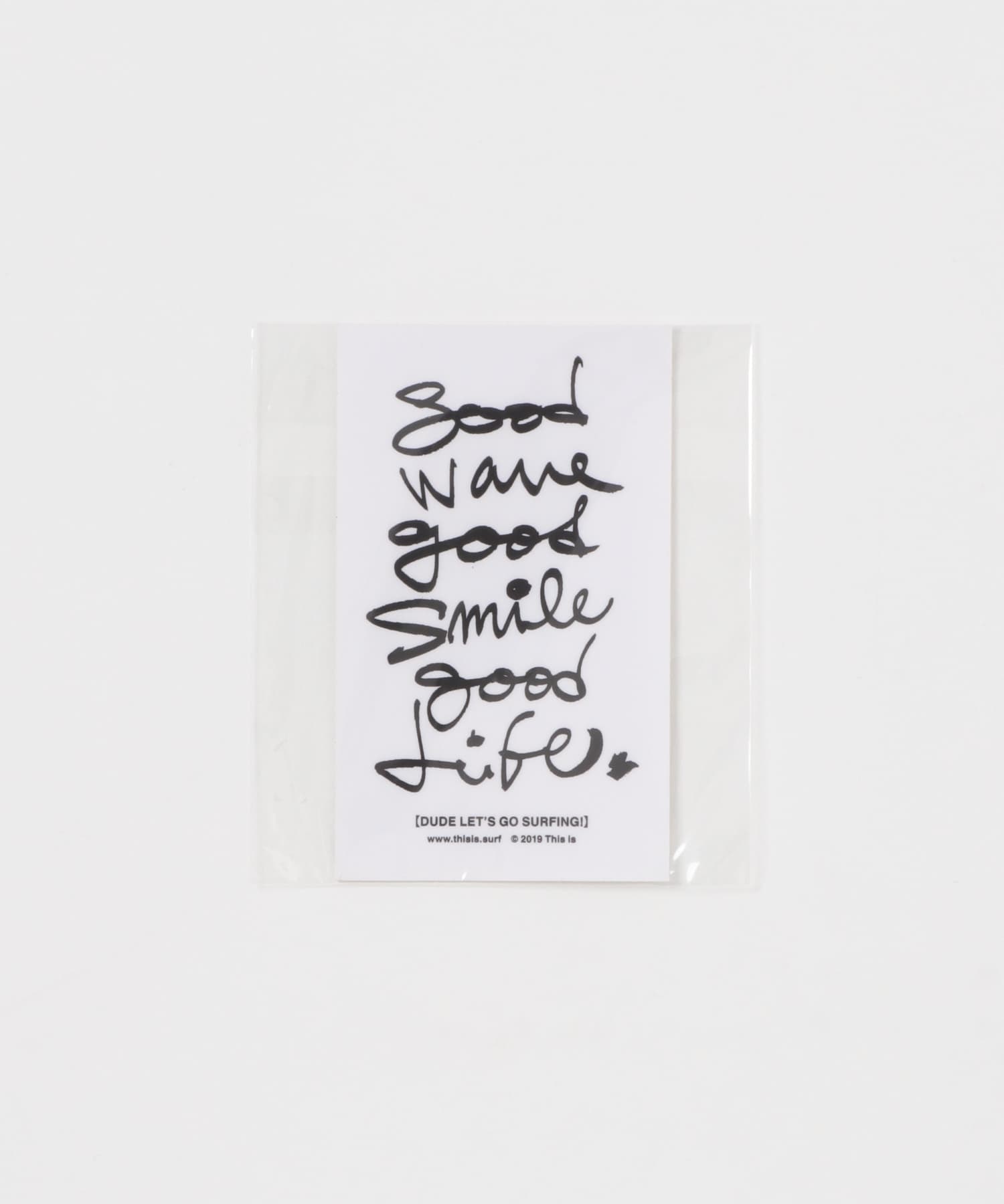 That’s　GOOD WAVE SMIL LIFE