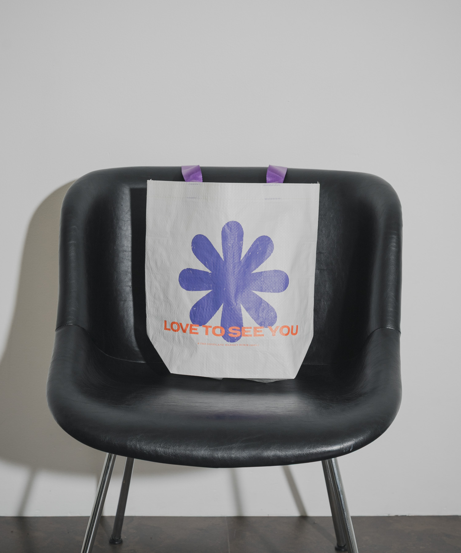 ザ グッドランド マーケット　GOOD FLOWER GRAPHIC BAG