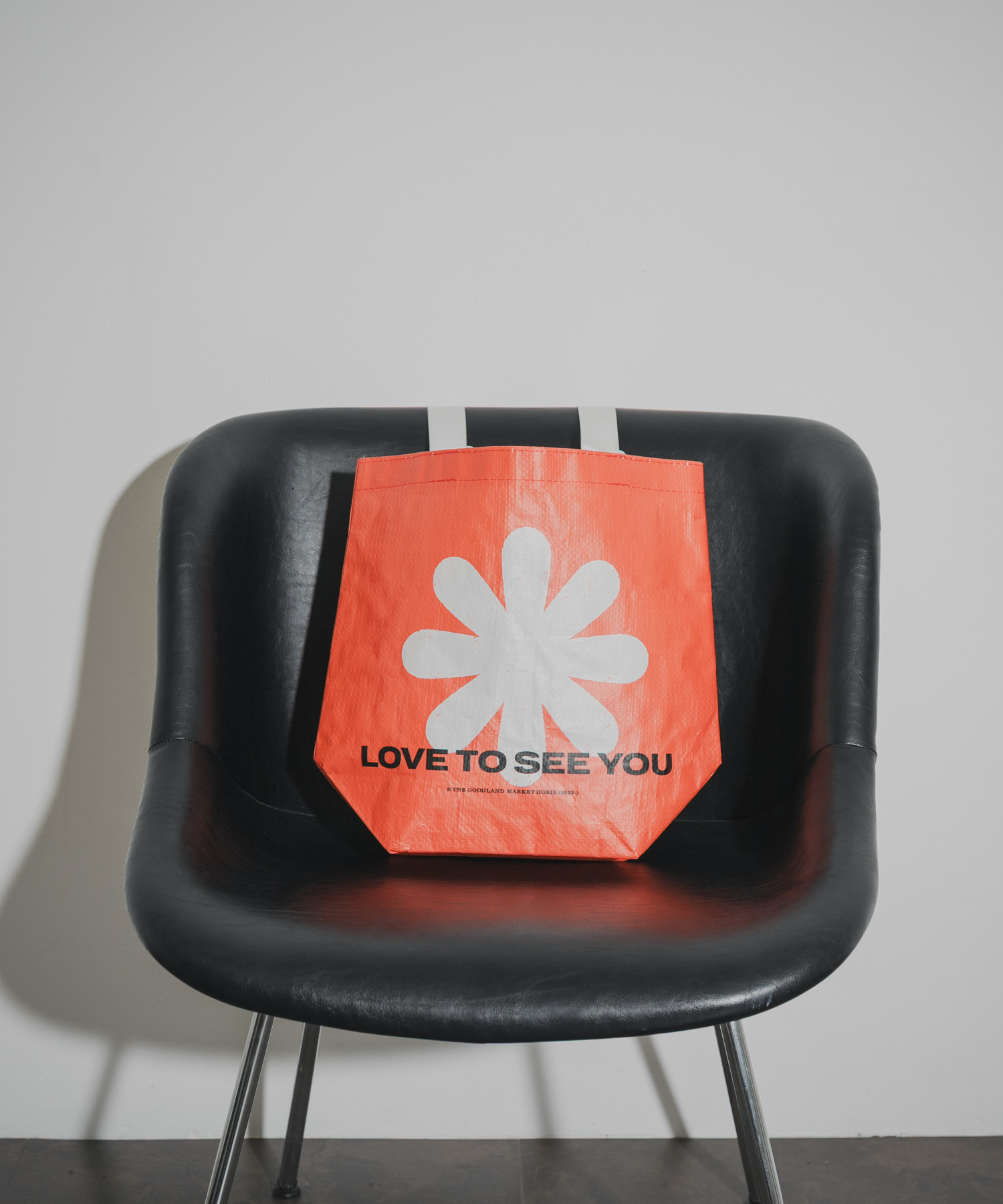 ザ グッドランド マーケット　GOOD FLOWER GRAPHIC BAG