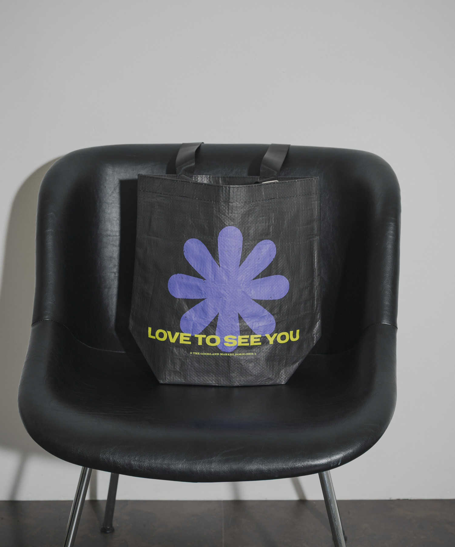 ザ グッドランド マーケット　GOOD FLOWER GRAPHIC BAG