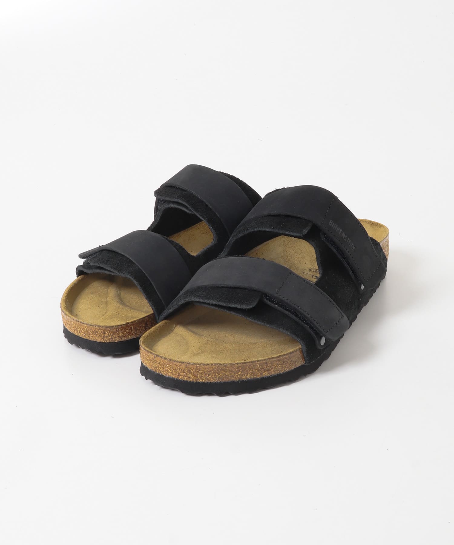 BIRKENSTOCK　UJI LENB/LEVE BLACK-REGULAR BLACK 40