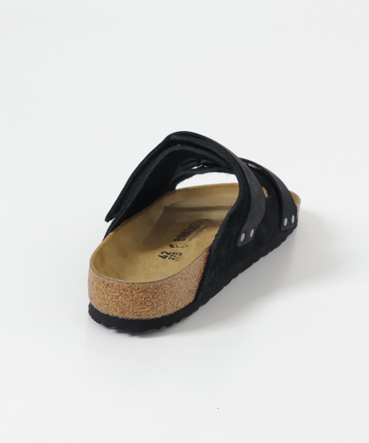BIRKENSTOCK　UJI LENB/LEVE BLACK-REGULAR BLACK 40