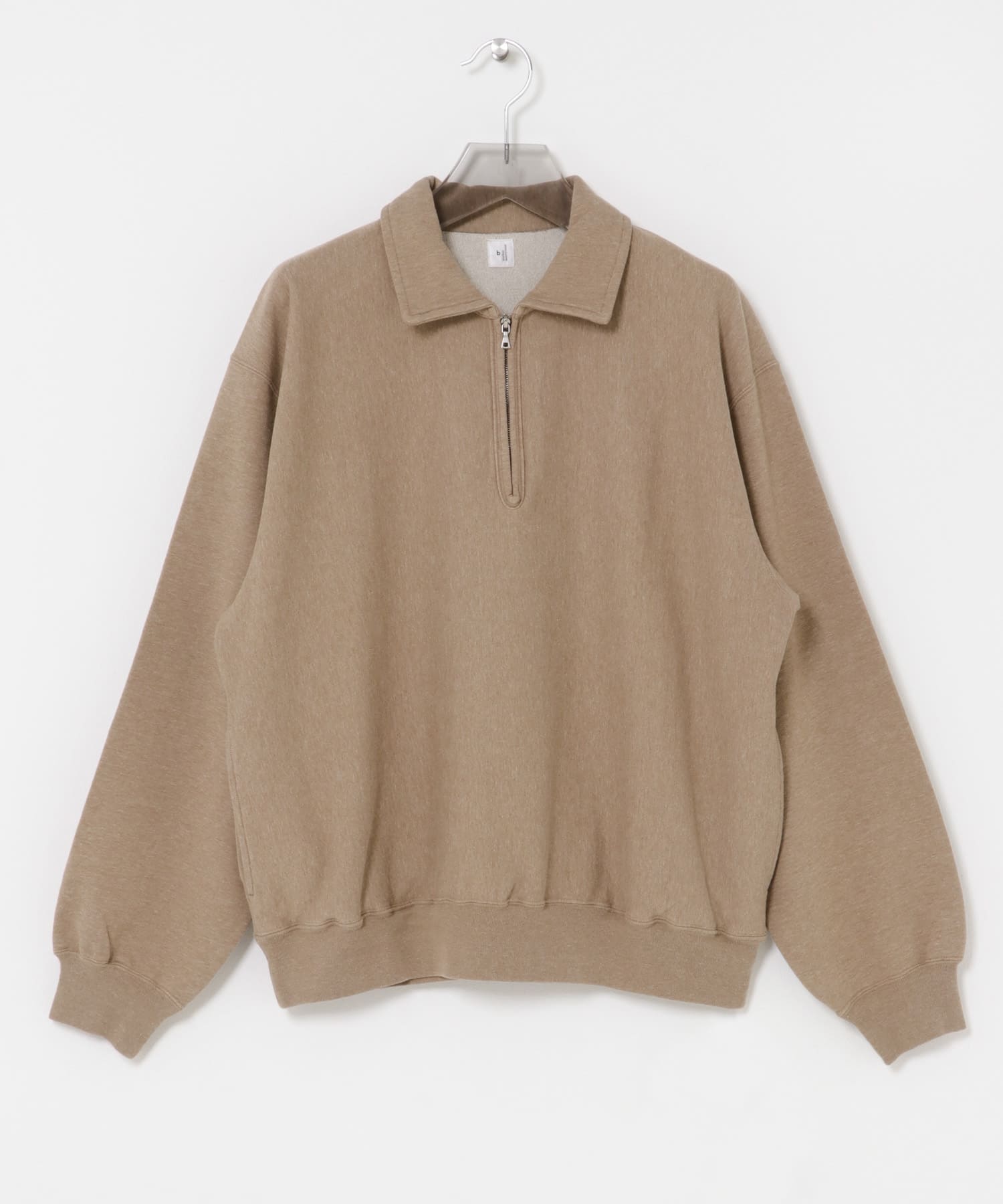 blurhmsROOTSTOCK　THIN-SWEAT HARF-ZIP PULLOVER