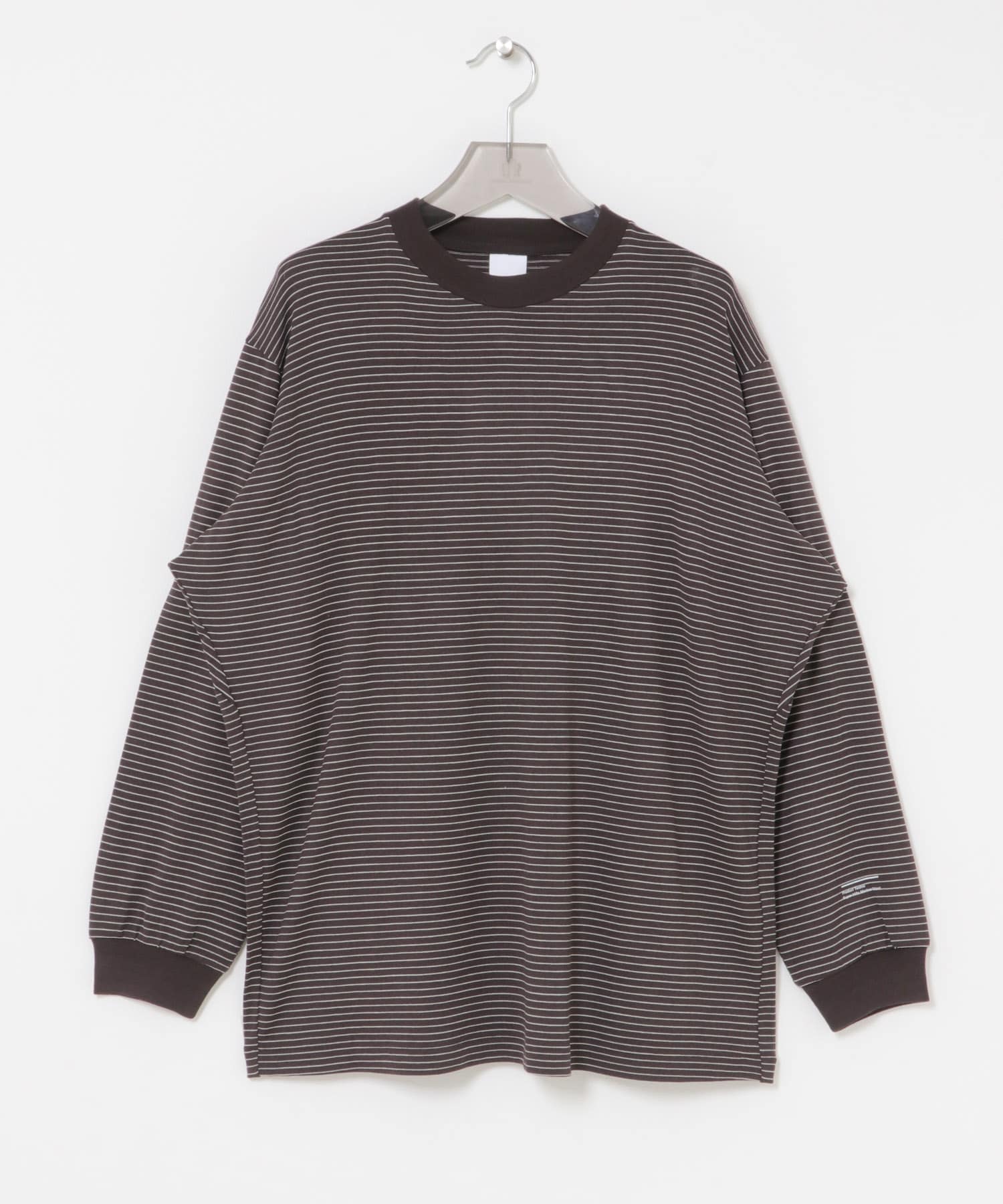 Product Twelve　SUPER 140’S MW L/S BROWN ST 2