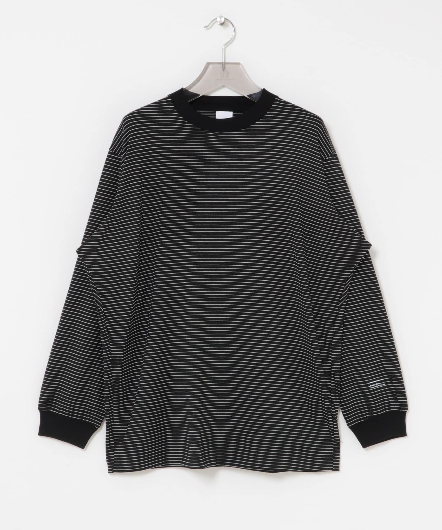 Product Twelve　SUPER 140’S MW L/S BLACK ST 2