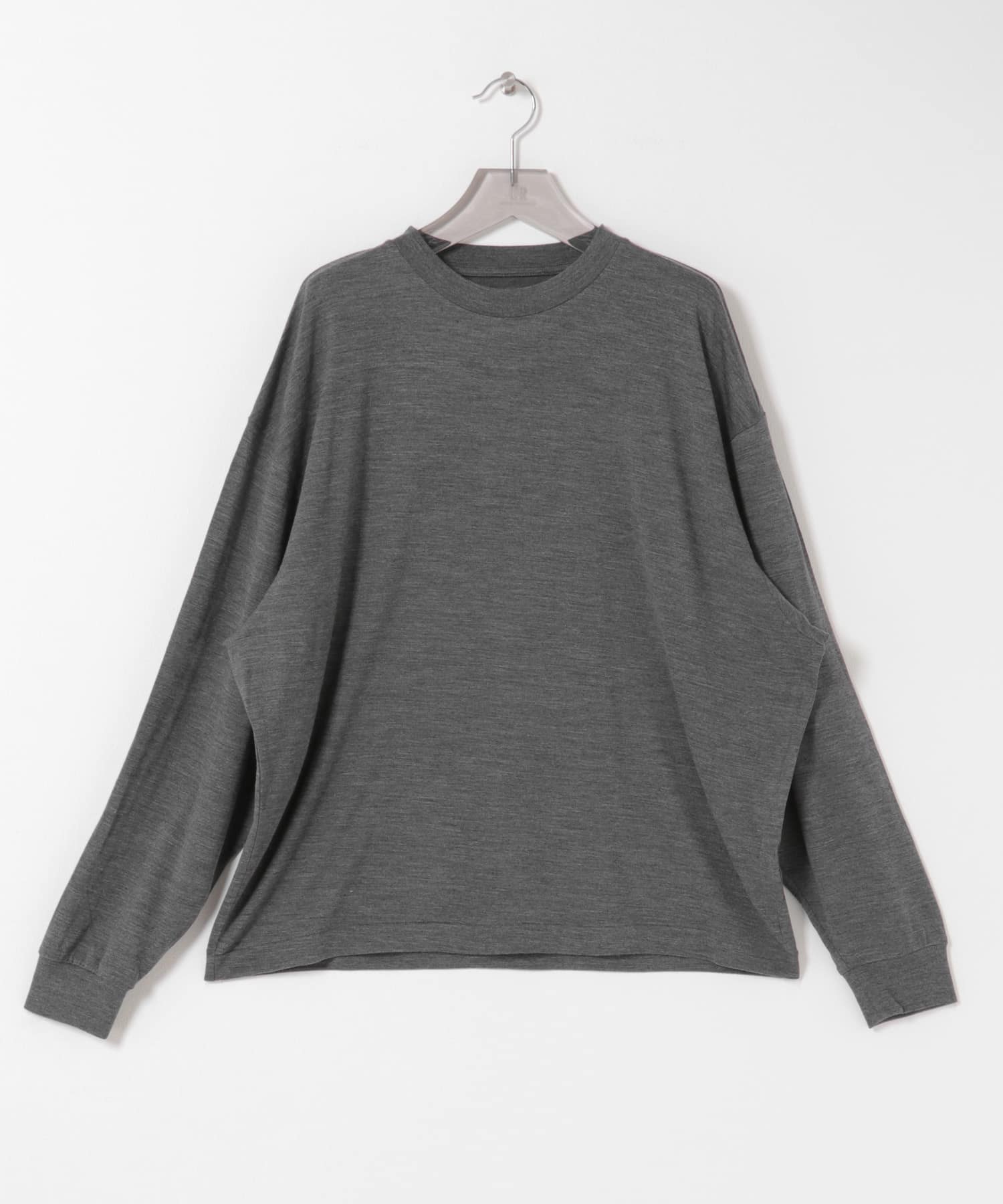 nonnotte　NEW TAPERED OVERSIZED LONG-SLEEVE
