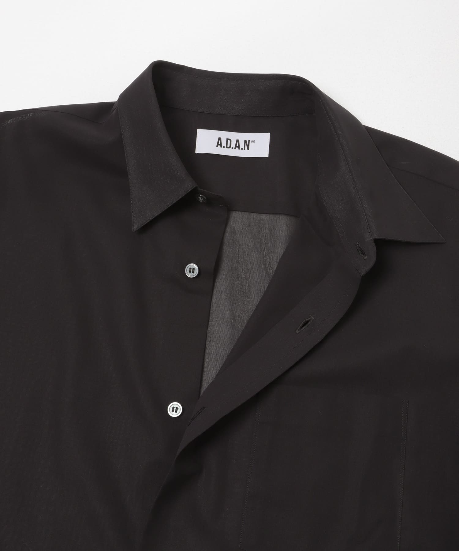 A.D.A.N　CLASSIC LONG-SLEEVE SHIRTS BLACK M