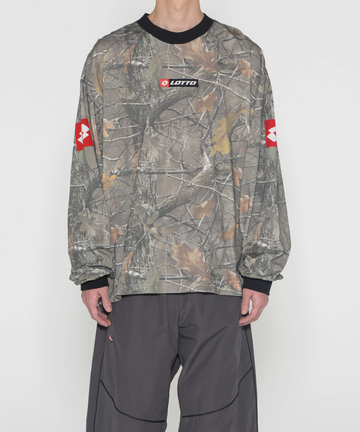 LOTTO　TREE CAMO LONG-SLEEVE T-SHIRTS CAMO M