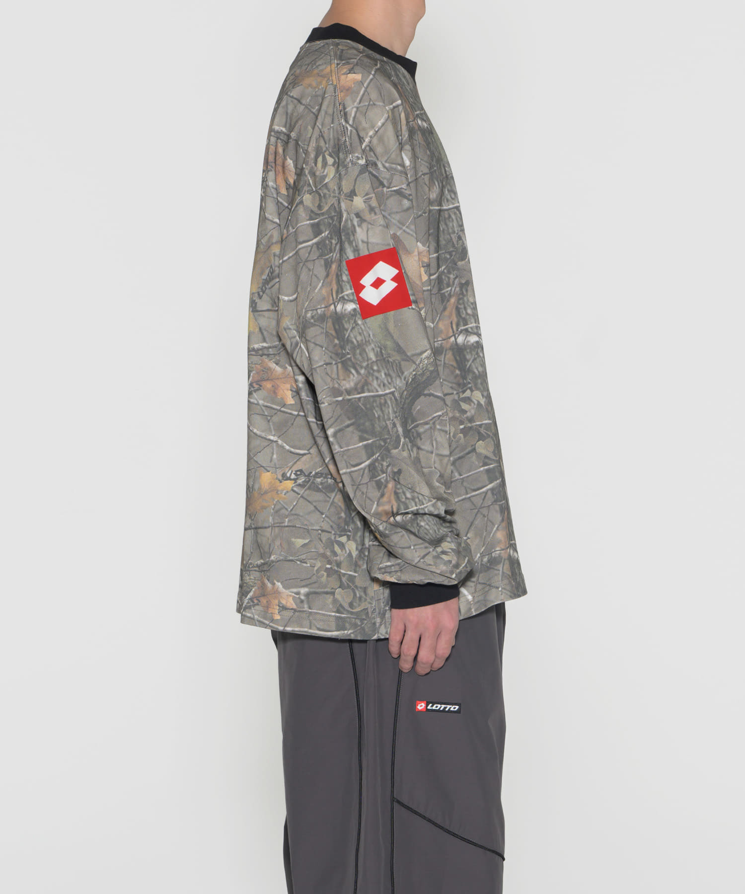 LOTTO　TREE CAMO LONG-SLEEVE T-SHIRTS CAMO M