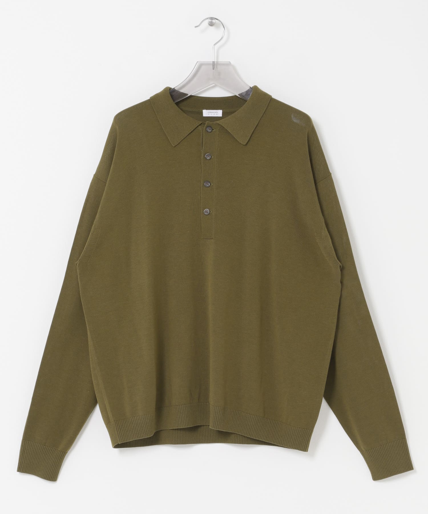 crepuscule　Long-Sleeve Polo