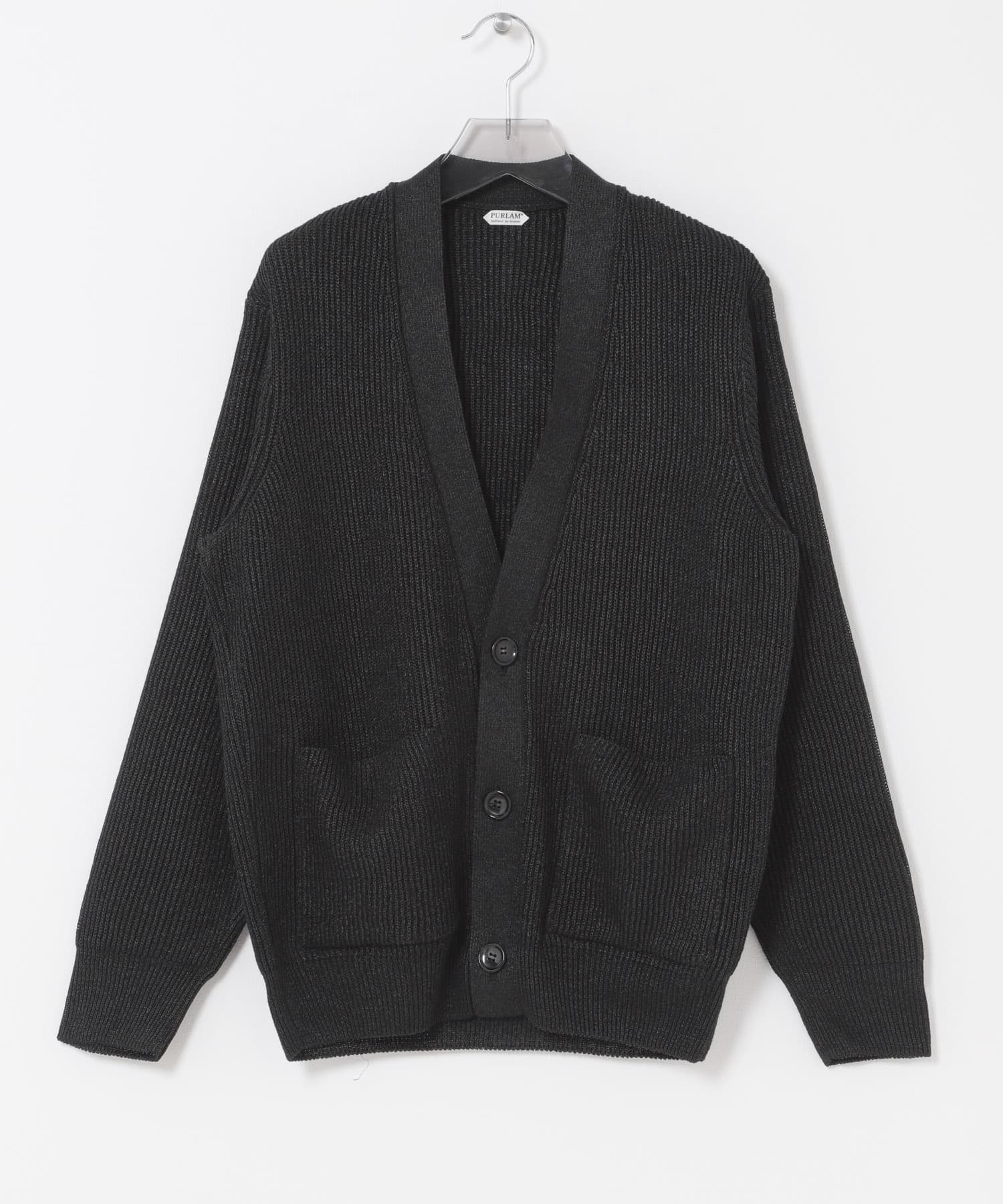 PURLAM　WASHI M-G AZE CARDIGAN