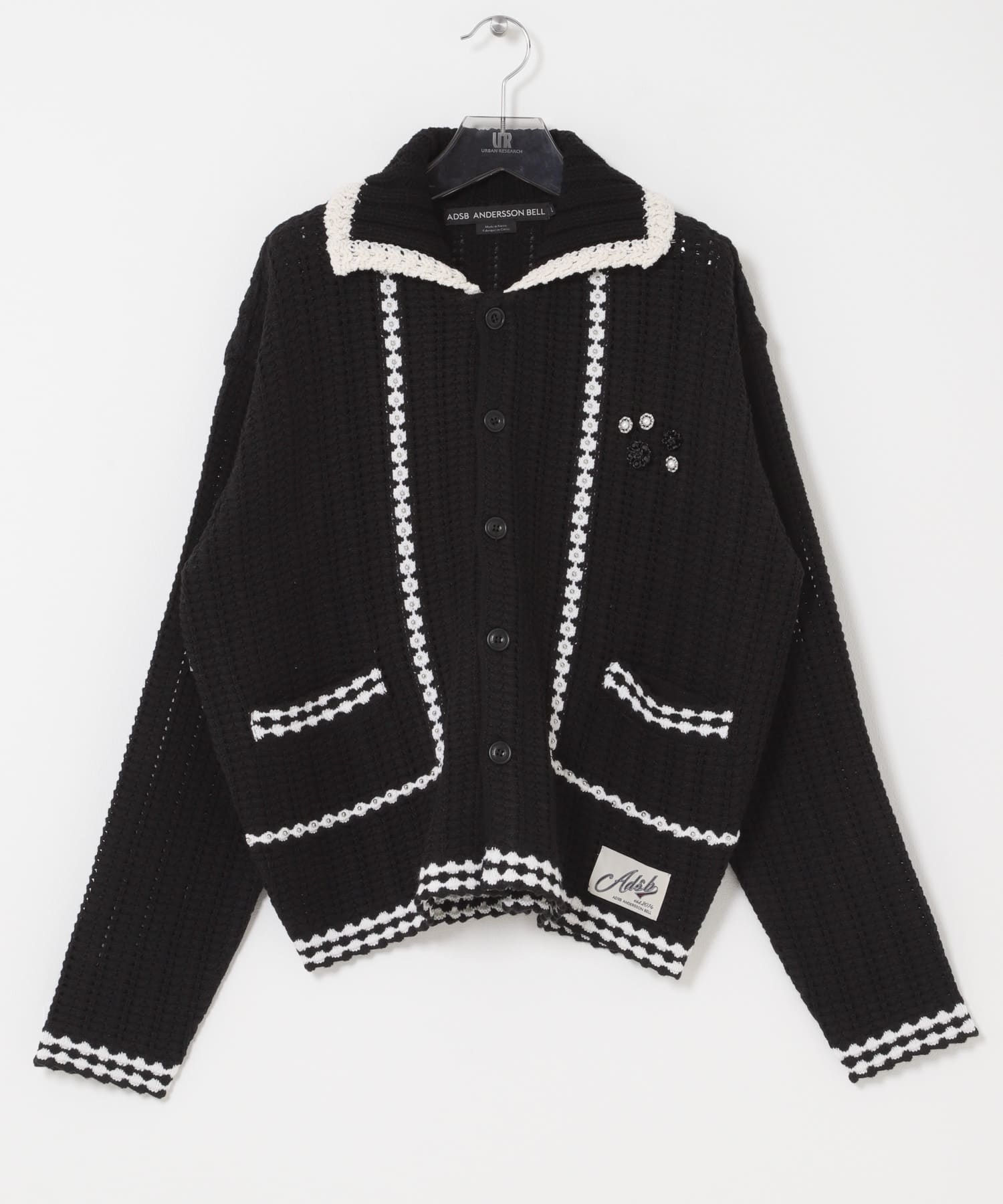 Andersson Bell UNI NEW F/CLR CARDIGAN(L ECRU): トップス｜URBAN