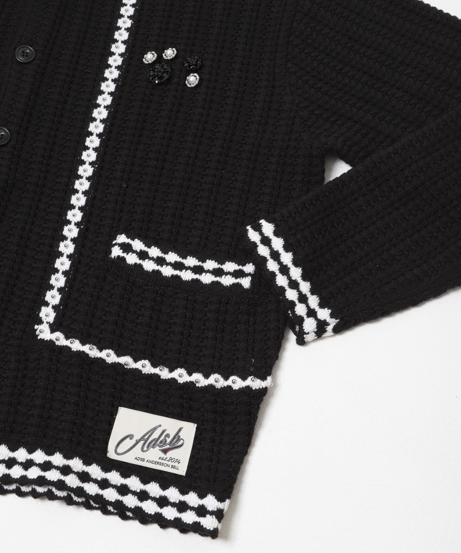 Andersson Bell UNI NEW F/CLR CARDIGAN(L ECRU): トップス｜URBAN