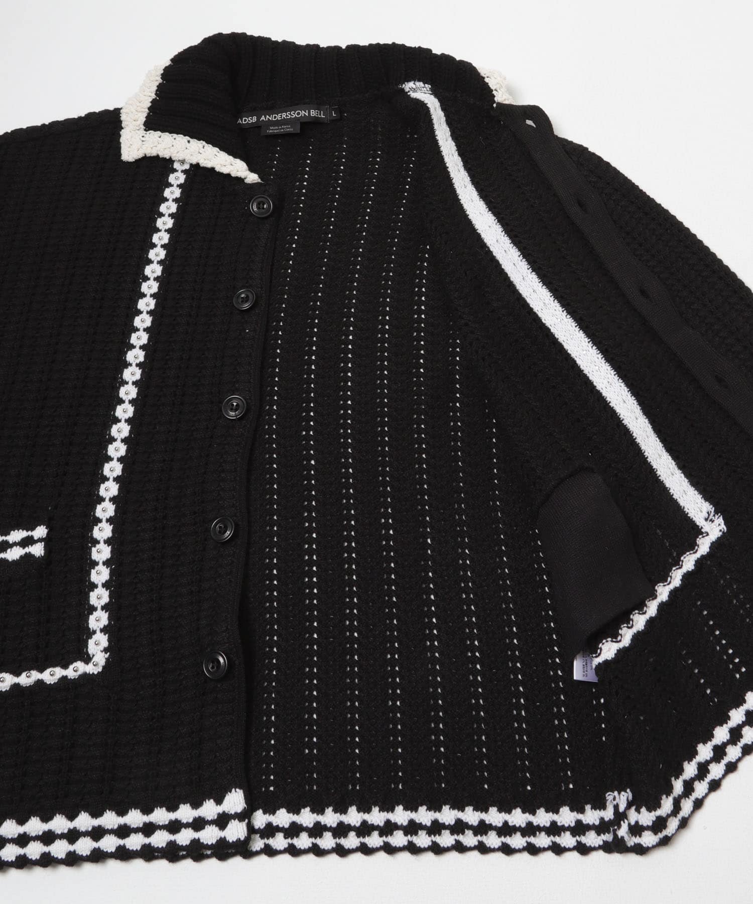 Andersson Bell UNI NEW F/CLR CARDIGAN(L ECRU): トップス｜URBAN