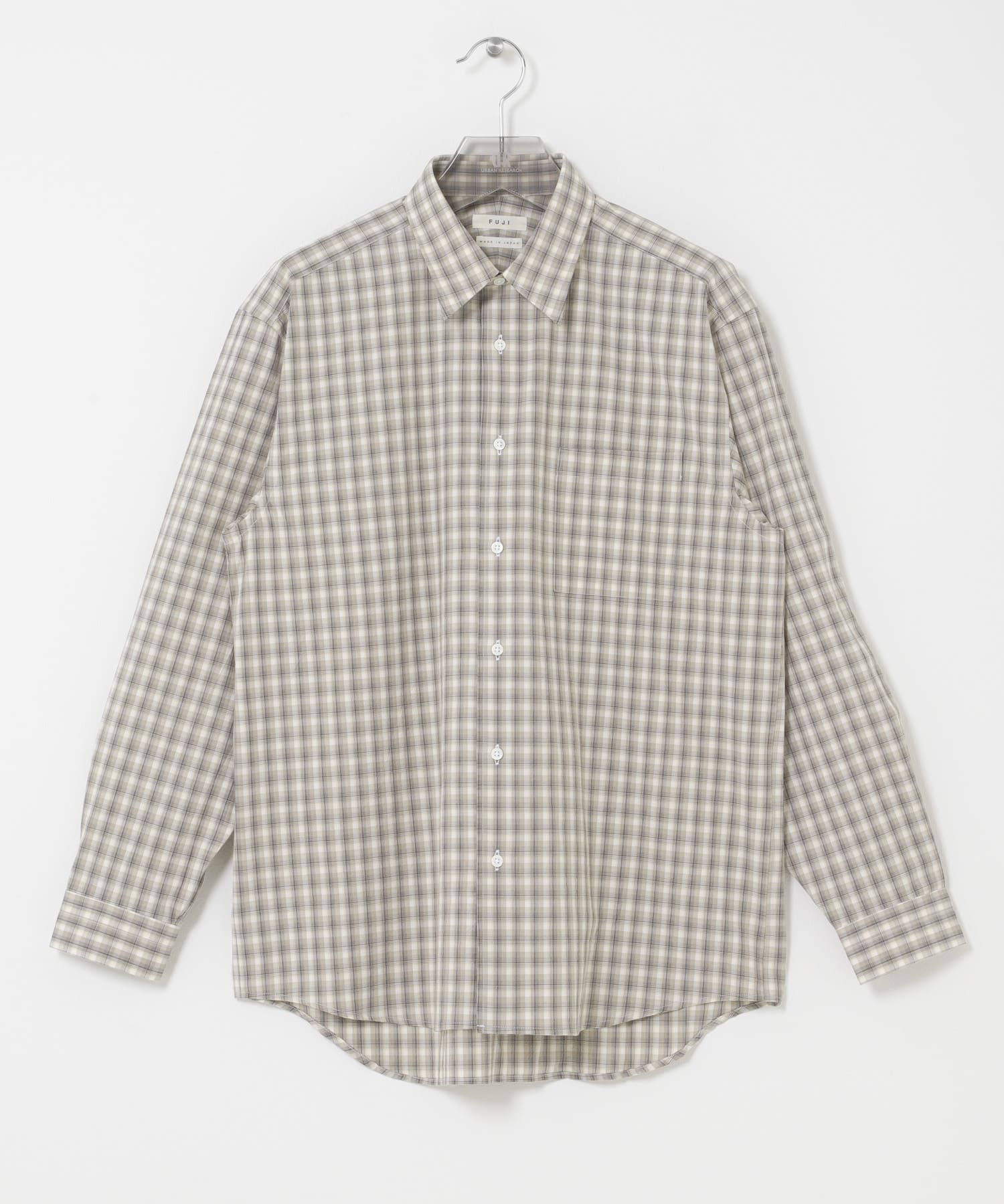 FUJI　COTTON CHECK SHIRTS