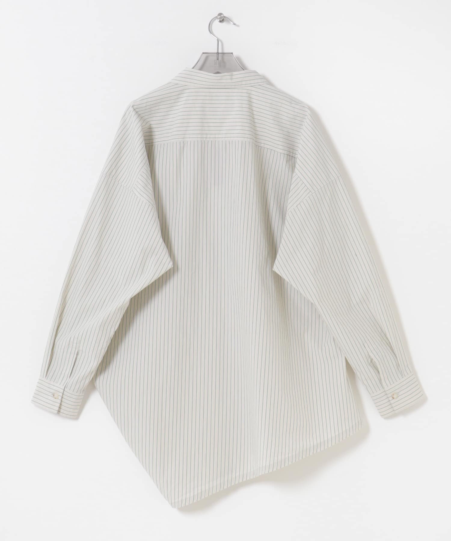 Marvine Pontiak Shirt Makers　TWIST PULLOVER BEIGE ST One