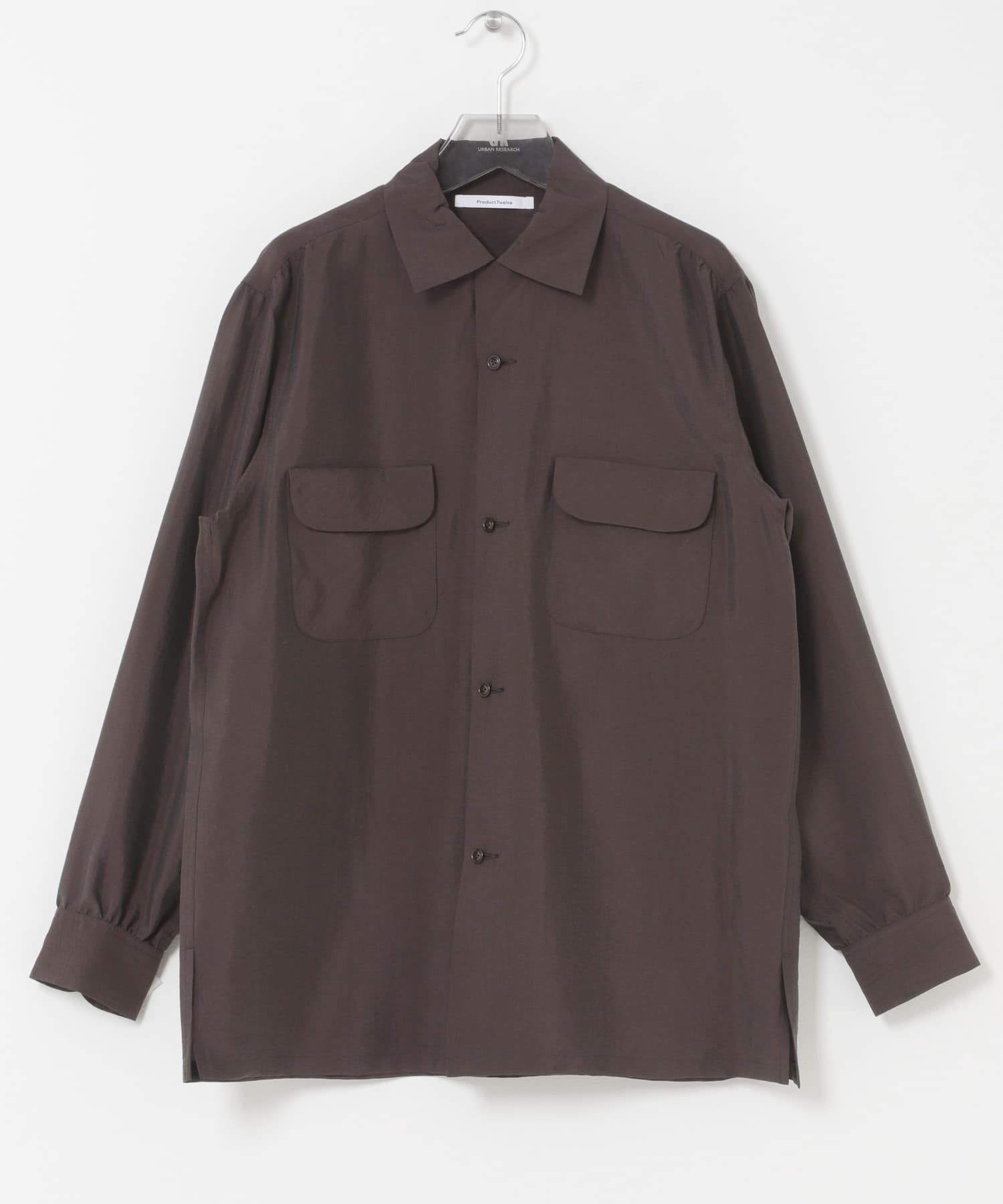 Product Twelve SILK NYLON WORK SHIRTS(2 BLACK): トップス｜URBAN